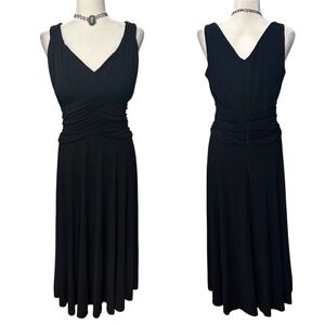 Vintage Midi Dress Womens Size 14 90s Y2K Whimsigoth Romantic‎ Fairycore Beaded